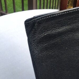 Coach Black Leather Mens Wallet